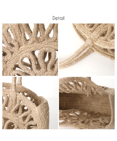 copine（コピン）の「柄サークルジュートかごバッグ（かごバッグ・レディース・その他）」の15枚目の写真