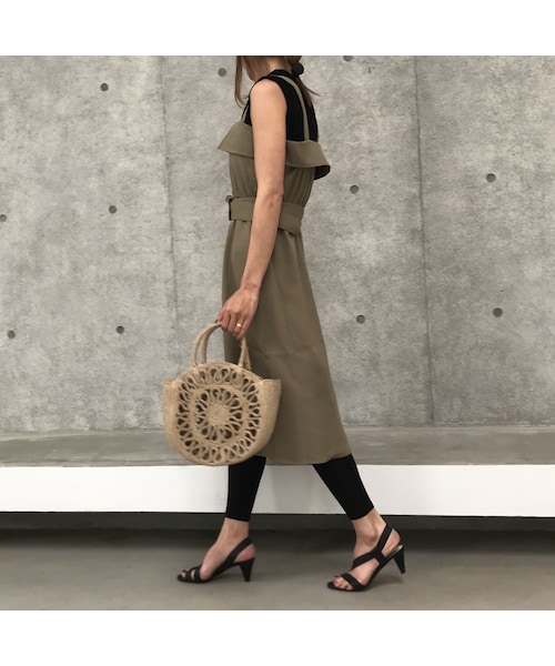 copine（コピン）の「柄サークルジュートかごバッグ（かごバッグ・レディース・その他）」の13枚目の写真