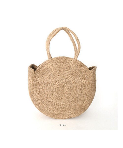 copine（コピン）の「シンプルサークルジュートかごバッグ【クリックポスト対象商品】（かごバッグ・レディース・その他）」の13枚目の写真