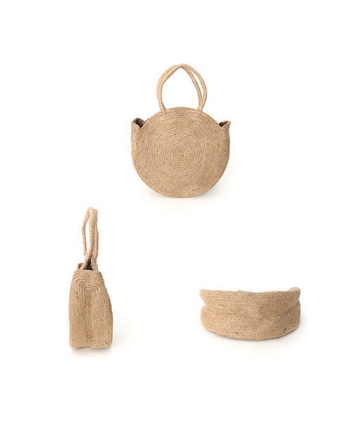 copine（コピン）の「シンプルサークルジュートかごバッグ【クリックポスト対象商品】（かごバッグ・レディース・その他）」の14枚目の写真