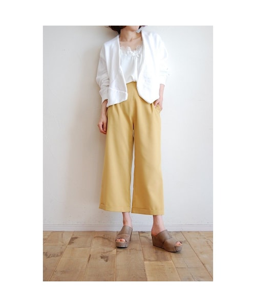 Xapis（カピス）の「タックパンツ（その他パンツ・レディース・その他）」の4枚目の写真