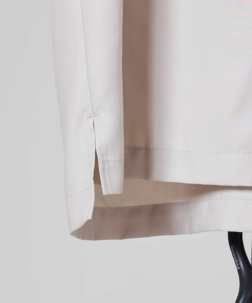 LIDNM（リドム）の「マイクロスパンオープンカラーシャツ（シャツ/ブラウス・メンズ・ベージュ・S.M.L）」の4枚目の写真