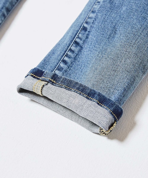 LIDNM（リドム）の「iSKOハイストレッチユーズドスキニー（デニムパンツ・メンズ・ブルー・S.M.L）」の5枚目の写真