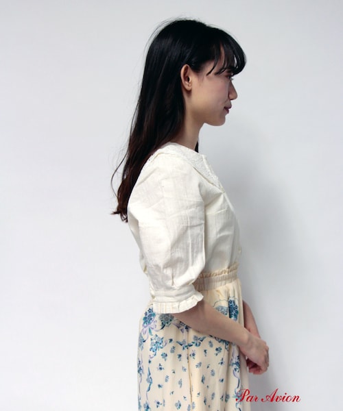 paravion（パラビオン）の「大きめレース襟ブラウス （）」 - WEAR