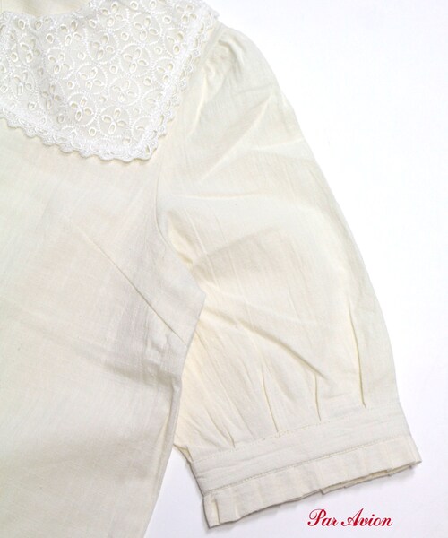 paravion（パラビオン）の「大きめレース襟ブラウス （）」 - WEAR