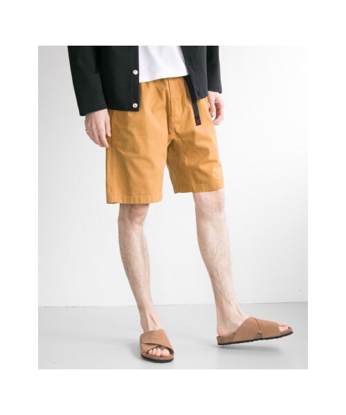 URBAN RESEARCH（アーバンリサーチ）の「【予約】Gramicci×URBAN RESEARCH 別注GARMENT DYE SHORTS（パンツ・メンズ・MUSTARD/NAVY/KHAKI/BLACK・M/L）」の6枚目の写真