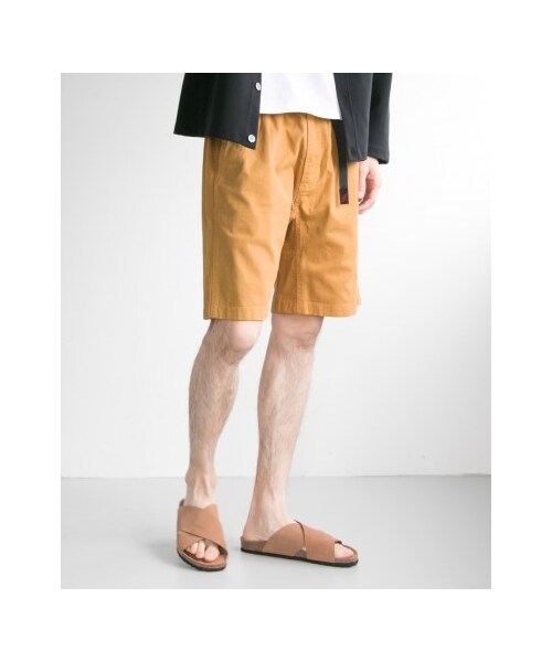 URBAN RESEARCH（アーバンリサーチ）の「【予約】Gramicci×URBAN RESEARCH 別注GARMENT DYE SHORTS（パンツ・メンズ・MUSTARD/NAVY/KHAKI/BLACK・M/L）」の5枚目の写真