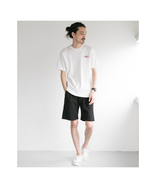 URBAN RESEARCH（アーバンリサーチ）の「【予約】Gramicci×URBAN RESEARCH 別注GARMENT DYE SHORTS（パンツ・メンズ・MUSTARD/NAVY/KHAKI/BLACK・M/L）」の15枚目の写真
