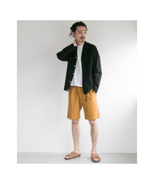 URBAN RESEARCH（アーバンリサーチ）の「【予約】Gramicci×URBAN RESEARCH 別注GARMENT DYE SHORTS（パンツ・メンズ・MUSTARD/NAVY/KHAKI/BLACK・M/L）」の7枚目の写真