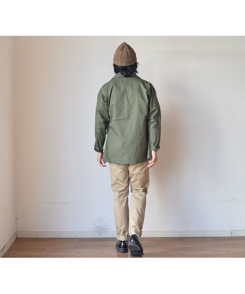 STORES.jp(ストアーズドットジェーピー)の「DEADSTOCK デッドストック 米軍 80年代 ファティーグシャツ オリーブ(シャツ/ブラウス・メンズ・その他)」の5枚目の写真