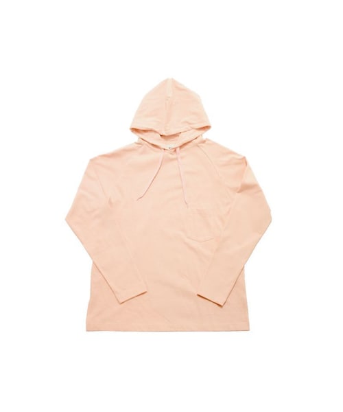yotsuba（ヨツバ）の「yotsuba - Big Raglan Sleeve Parka（パーカー・メンズ・グレー GRAY/ホワイト WHITE/ブラック BLACK/ピンク PINK/ブラウン BROWN/パープル PURPLE・size 1・2・3）」の6枚目の写真