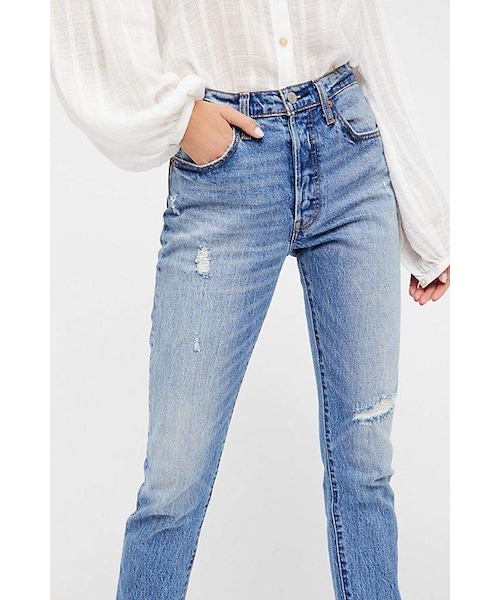 Levi's（リーバイス）の「Levi'S Levi's 501 Skinny Jeans（デニムパンツ・レディース・Gray/Brown/White/Beige/Blue・24/25/26/27/28/29/30/31）」の12枚目の写真