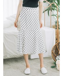 KORMARCH | マーメイドラインドットスカート(スカート)