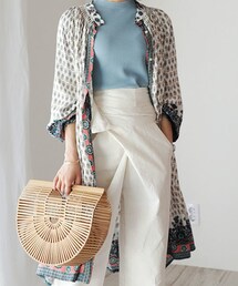 DHOLIC | エスニックボタンワンピース(ワンピース)