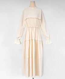 DHOLIC | ギャザーロングワンピース(ワンピース)