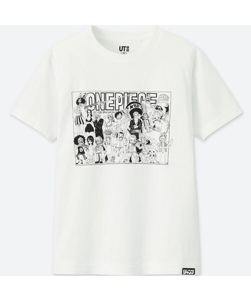ユニクロ ユニクロ の Boys ジャンプ50thグラフィックt One Piece 半袖 Tシャツ カットソー Wear