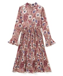 GRL | 花柄プリーツスカートシフォンワンピース(ワンピース)