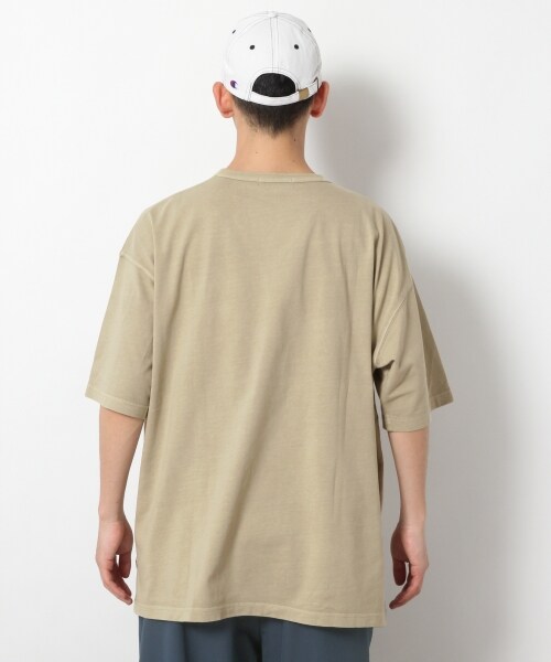 RAGEBLUE(レイジブルー)の「加工ビッグシルエットTシャツ(トップス・ホワイト系/オレンジ系/ベージュ/ブルー系)」の11枚目の写真