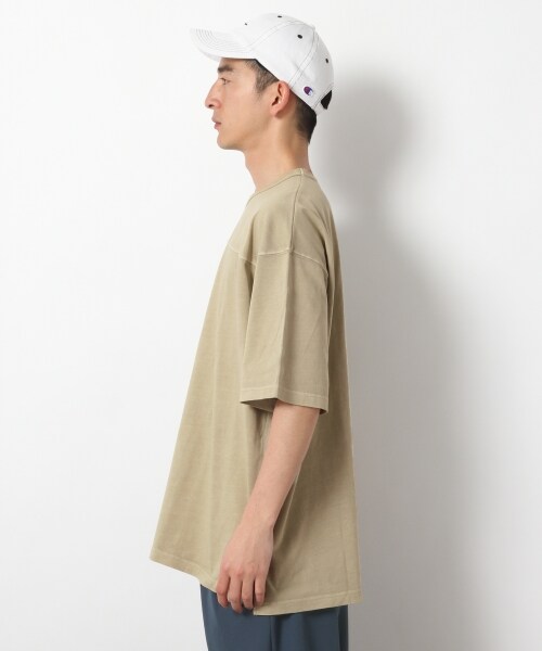 RAGEBLUE(レイジブルー)の「加工ビッグシルエットTシャツ(トップス・ホワイト系/オレンジ系/ベージュ/ブルー系)」の10枚目の写真