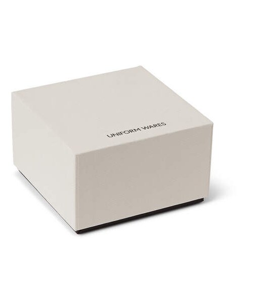 Uniform Wares（ユニフォームウェアーズ）の「Uniform Wares M37 Pvd-Coated Stainless Steel And Rubber Watch（アナログ腕時計・メンズ・Black・One Size）」の5枚目の写真