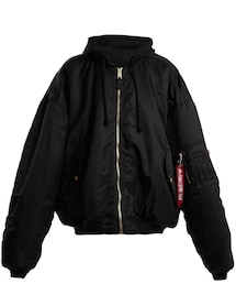 VETEMENTS（ヴェトモン）　oversized jersey jacket VETEMENTS（ヴェトモン）の「VETEMENTS Oversized reversible
