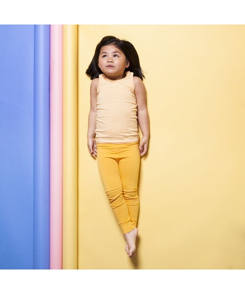 cache cache(カシュ カシュ)の「MINGO. legging (mari gold)(レギンス/スパッツ・キッズ・その他)」の1枚目の写真