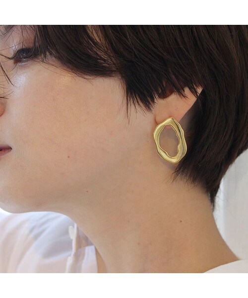 Handmade（ハンドメイド）の「minamo pierce（リング・レディース・その他）」の8枚目の写真