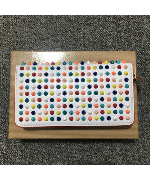 クリスチャンルブタン　財布 セール】Christian Louboutin ミニ財布 3195015 二つ折り財布
