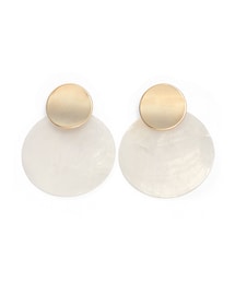 GRL | シェルサークルピアス(ピアス（両耳用）)