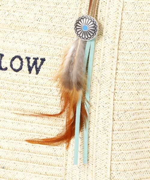 BAYFLOW（ベイフロー）の「シーズンロゴトート ペーパー18SS M（バッグ・ナチュラル/ブルー）」の11枚目の写真