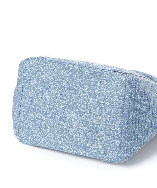 BAYFLOW（ベイフロー）の「シーズンロゴトート ペーパー18SS M（バッグ・ナチュラル/ブルー）」の5枚目の写真