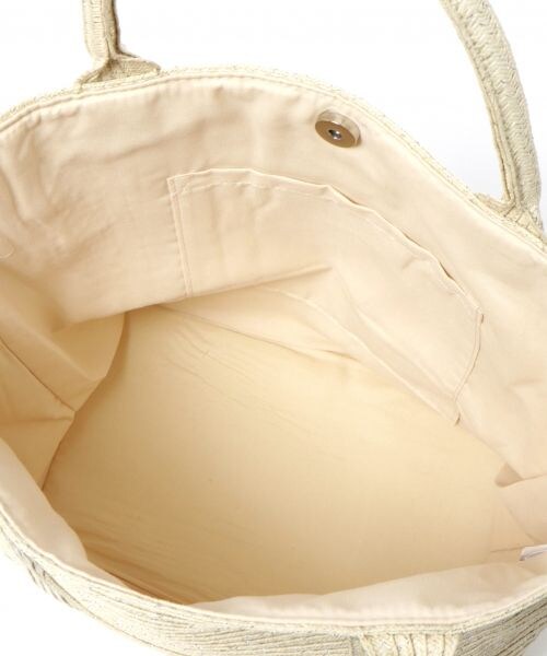 BAYFLOW（ベイフロー）の「シーズンロゴトート ペーパー18SS M（バッグ・ナチュラル/ブルー）」の12枚目の写真