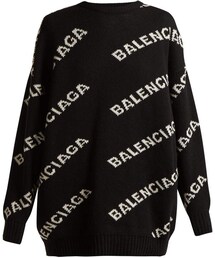 BALENCIAGA（バレンシアガ）の「BALENCIAGA Logo crew-neck