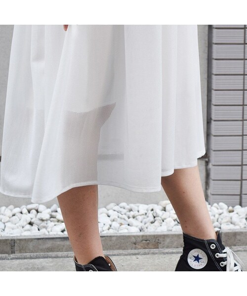 no brand（ノーブランド）の「【 MORE SALE 】メッシュタックSK（スカート・レディース・その他）」の12枚目の写真