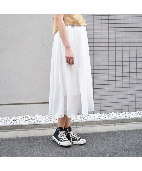 no brand（ノーブランド）の「【 MORE SALE 】メッシュタックSK（スカート・レディース・その他）」の13枚目の写真