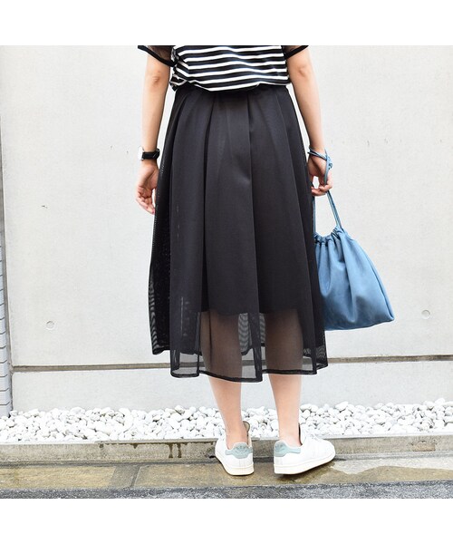 no brand（ノーブランド）の「【 MORE SALE 】メッシュタックSK（スカート・レディース・その他）」の14枚目の写真