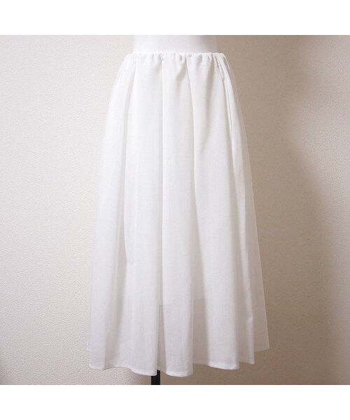 no brand（ノーブランド）の「【 MORE SALE 】メッシュタックSK（スカート・レディース・その他）」の6枚目の写真