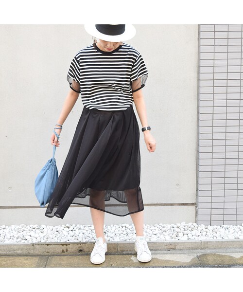 no brand（ノーブランド）の「【 MORE SALE 】メッシュタックSK（スカート・レディース・その他）」の16枚目の写真
