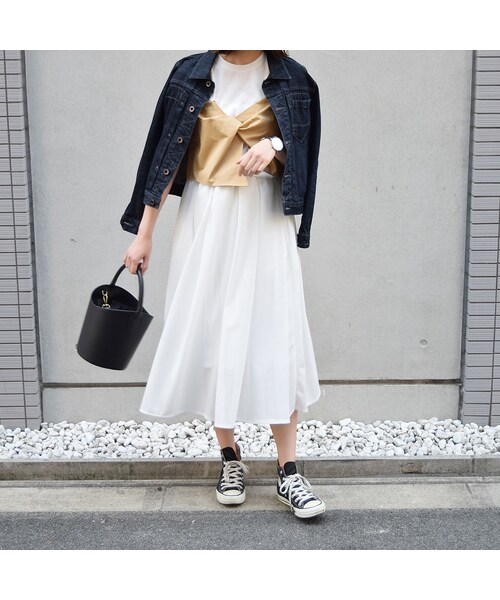 no brand（ノーブランド）の「【 MORE SALE 】メッシュタックSK（スカート・レディース・その他）」の3枚目の写真