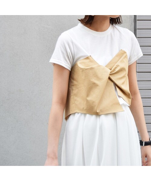 no brand（ノーブランド）の「ビスチェ風TEE（Tシャツ/カットソー・レディース・その他）」の10枚目の写真