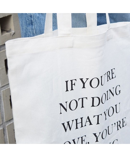 no brand（ノーブランド）の「ロゴハンプトートBAG（トートバッグ・レディース・その他）」の7枚目の写真