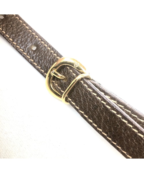 STORES.jp（ストアーズドットジェーピー）の「GUCCI グッチ　シェリーライン　GG柄　ショルダーバッグ　ブラウン　ウェビング　vintage　ヴィンテージ　オールドグッチ　GGスプリーム（ショルダーバッグ・レディース・その他）」の9枚目の写真