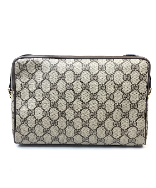 STORES.jp（ストアーズドットジェーピー）の「GUCCI グッチ　シェリーライン　GG柄　ショルダーバッグ　ブラウン　ウェビング　vintage　ヴィンテージ　オールドグッチ　GGスプリーム（ショルダーバッグ・レディース・その他）」の3枚目の写真