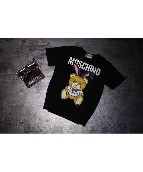 MOSCHINO（モスキーノ）の「MOSCHINO モスキーノ Tシャツ クマプリント [並行輸入品]（Tシャツ/カットソー）」 - WEAR