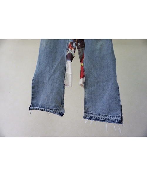 bodysong.（ボディソング）の「bodysong.　BS18117 REB　リメイクデニムパンツ（デニムパンツ・メンズ・その他）」の3枚目の写真