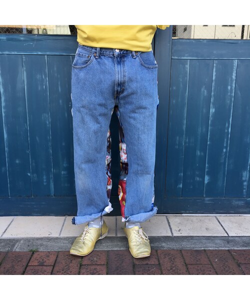 bodysong.（ボディソング）の「bodysong.　BS18117 REB　リメイクデニムパンツ（デニムパンツ・メンズ・その他）」の11枚目の写真