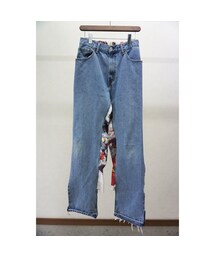 bodysong. | bodysong.　BS18117 REB　リメイクデニムパンツ(デニムパンツ)