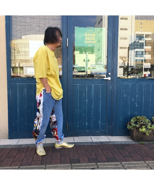 bodysong.（ボディソング）の「bodysong.　BS18117 REB　リメイクデニムパンツ（デニムパンツ・メンズ・その他）」の14枚目の写真
