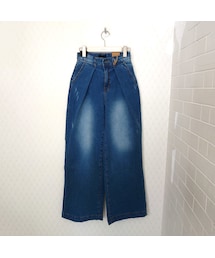 C.C.CROSS | INDIMARK インディマーク ワイドパンツ(デニムパンツ)