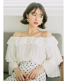 KORMARCH | ふんわりカンカン2wayブラウス(シャツ/ブラウス)